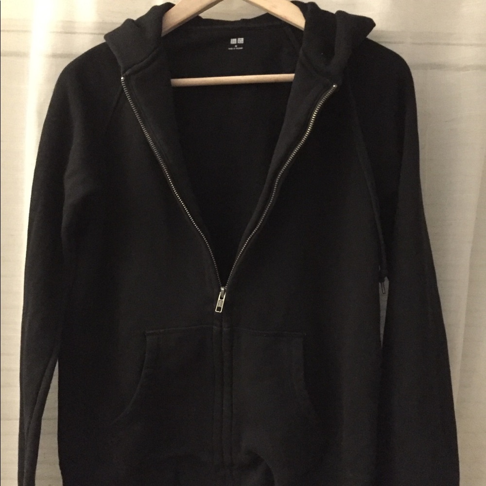 uniqlo - zip hoodie sweatshirt